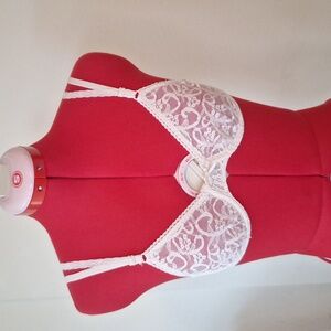 Maidenform Cream Lace Bra Size 32A Metric 70